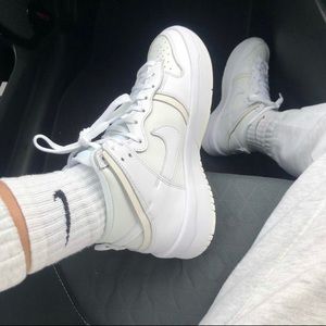 Nike Dunk High Up Summit White Sail